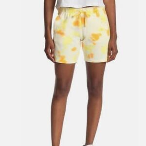 Z By Zella Womens Tie-Dye Drawstring Yellow